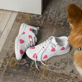 Women’s Lightweight Athletic Shoes - Sporty Style with Love Pattern Hearts Design