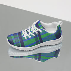 Lightweight Women’s Athletic Sporty Shoes - Flannel-Like Texture Pattern