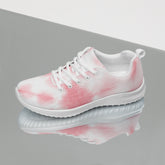 Tie-Dye Women’s Lightweight Athletic Shoes - Sporty Style For Active Lifestyles