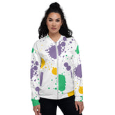 All Over print Paint Splash Unisex Bomber Jacket