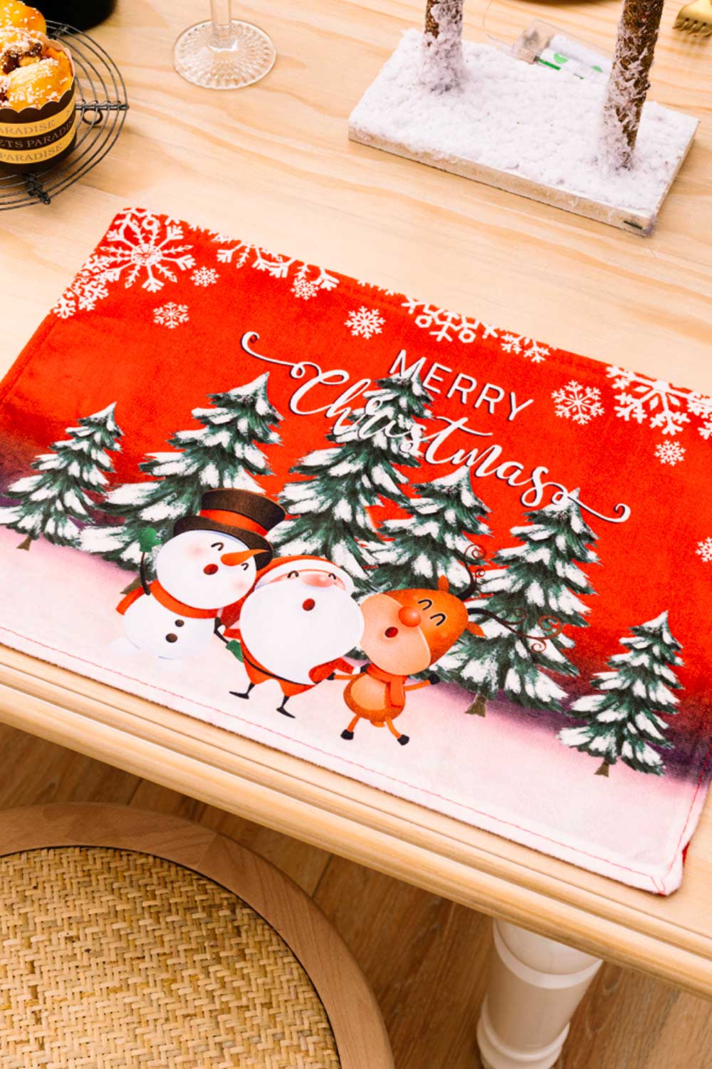 4-Pack Christmas Placemats