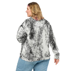 Spray Design Pattern Unisex Bomber Jacket - Stylish, Comfortable, and Durable Fashion Statement for All