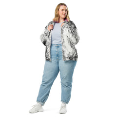 Spray Design Pattern Unisex Bomber Jacket - Stylish, Comfortable, and Durable Fashion Statement for All