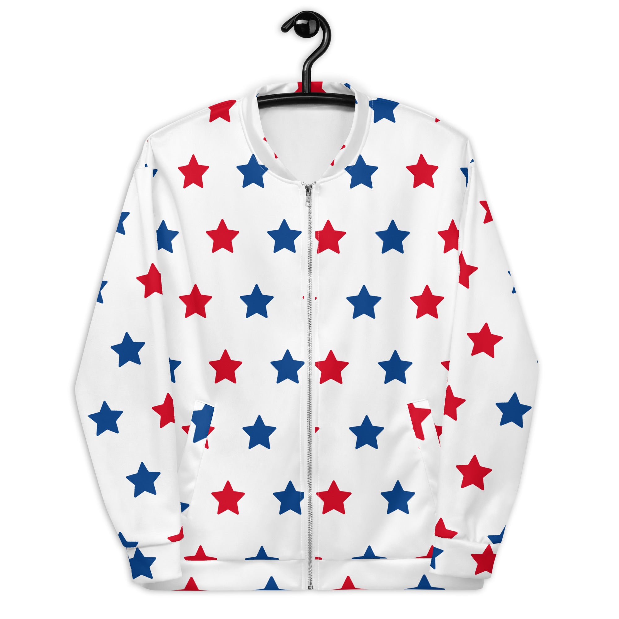 Stars Unisex Bomber Jacket Hand-Sewn, And Oeko- Tex 100 Certified