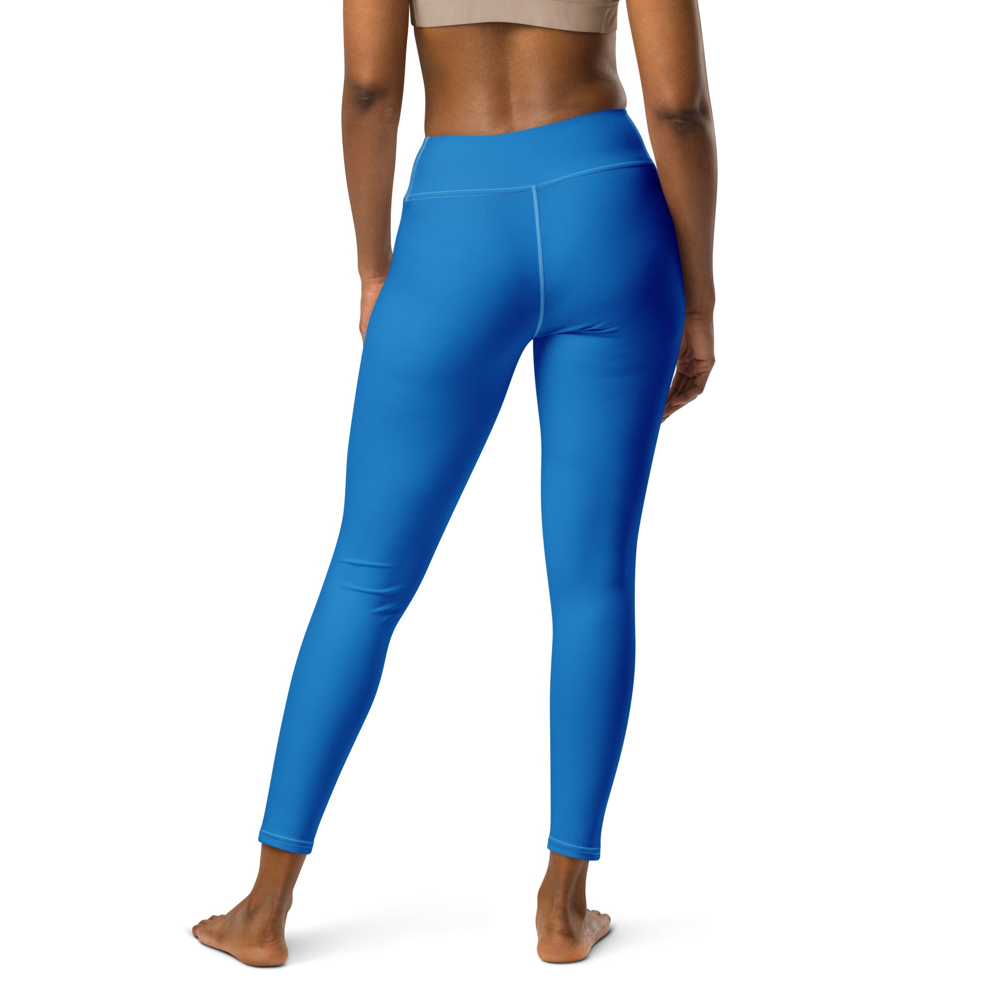 Premium Navy Blue Yoga Leggings