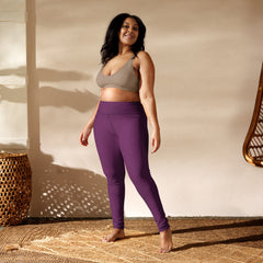 Premium Palatinate Purple Yoga Leggings