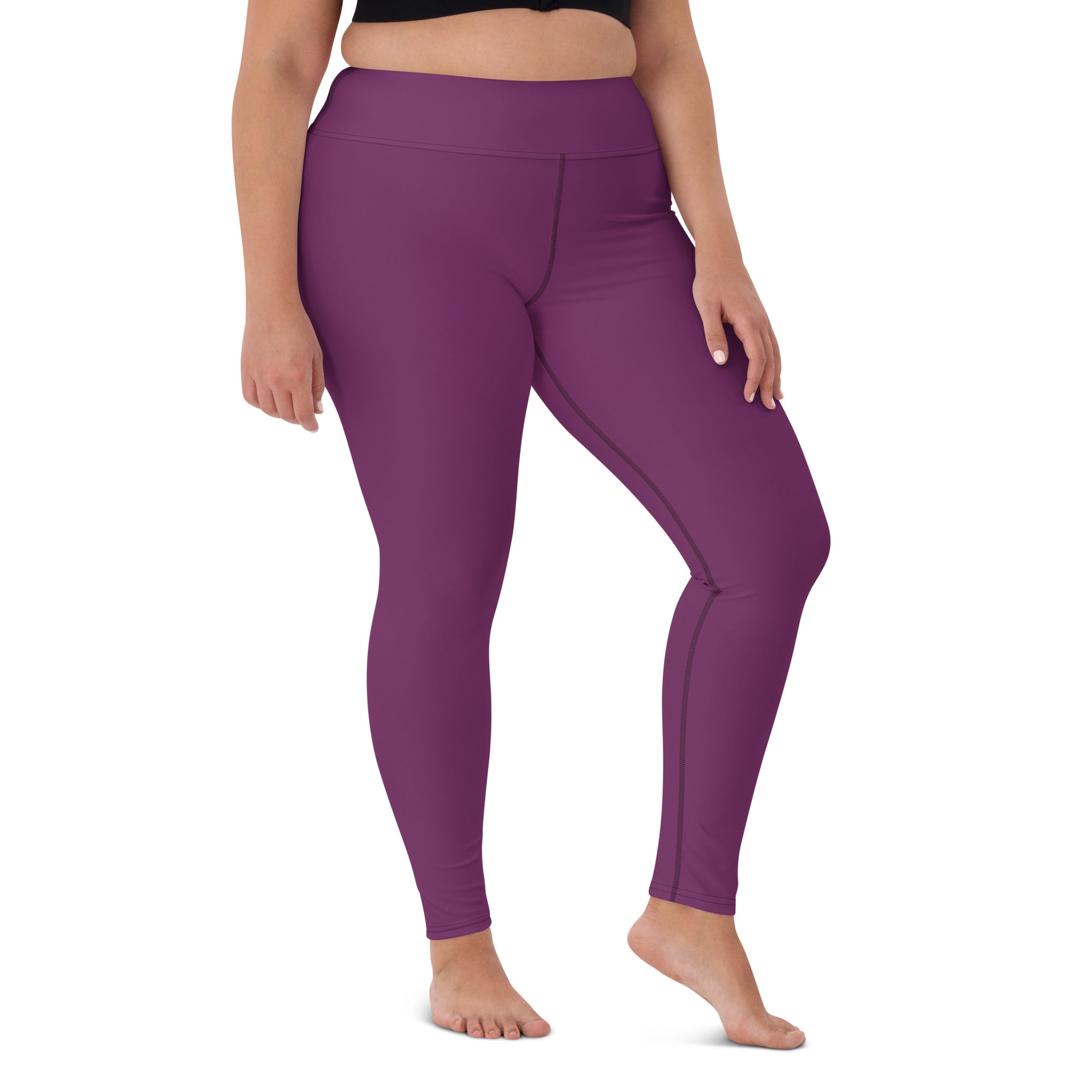 Premium Palatinate Purple Yoga Leggings