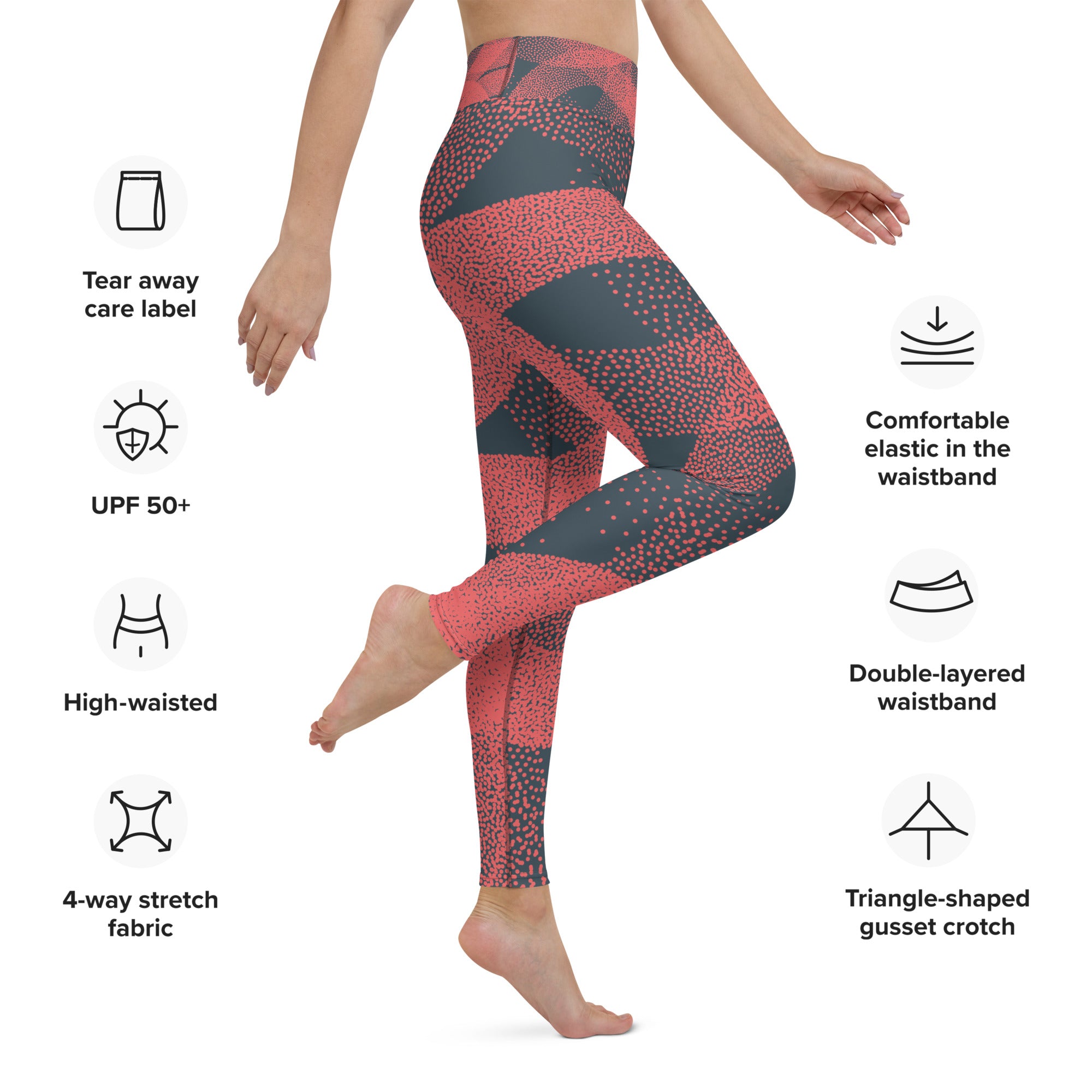 Premium Yoga Leggings Bold and Unique Pattern