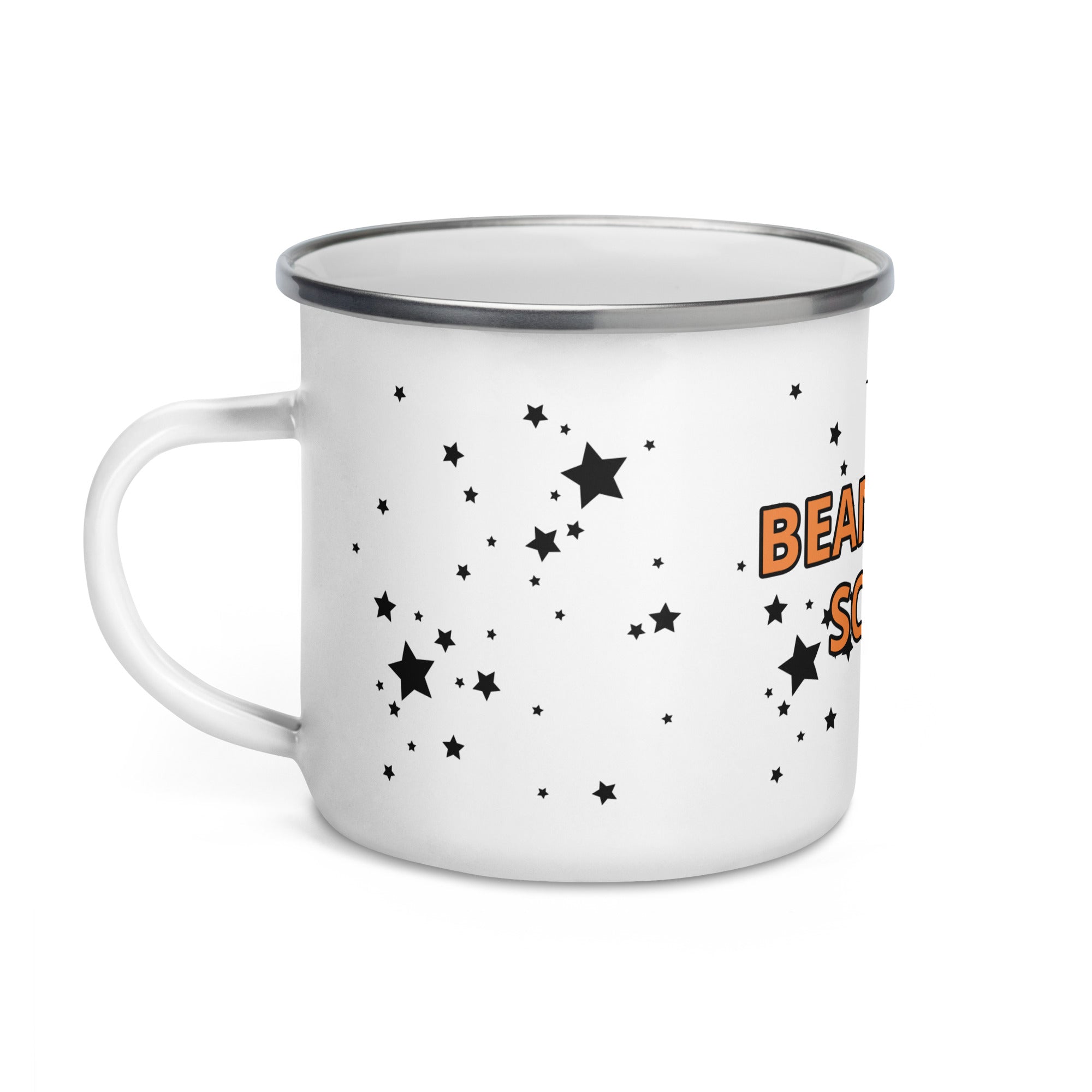 “Bean Me Up, Scotty!” 12 oz Enamel Coffee Mug