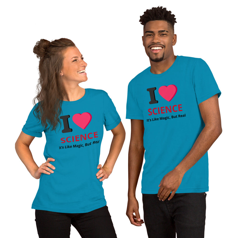 Unisex Staple T-Shirt - I Love Science