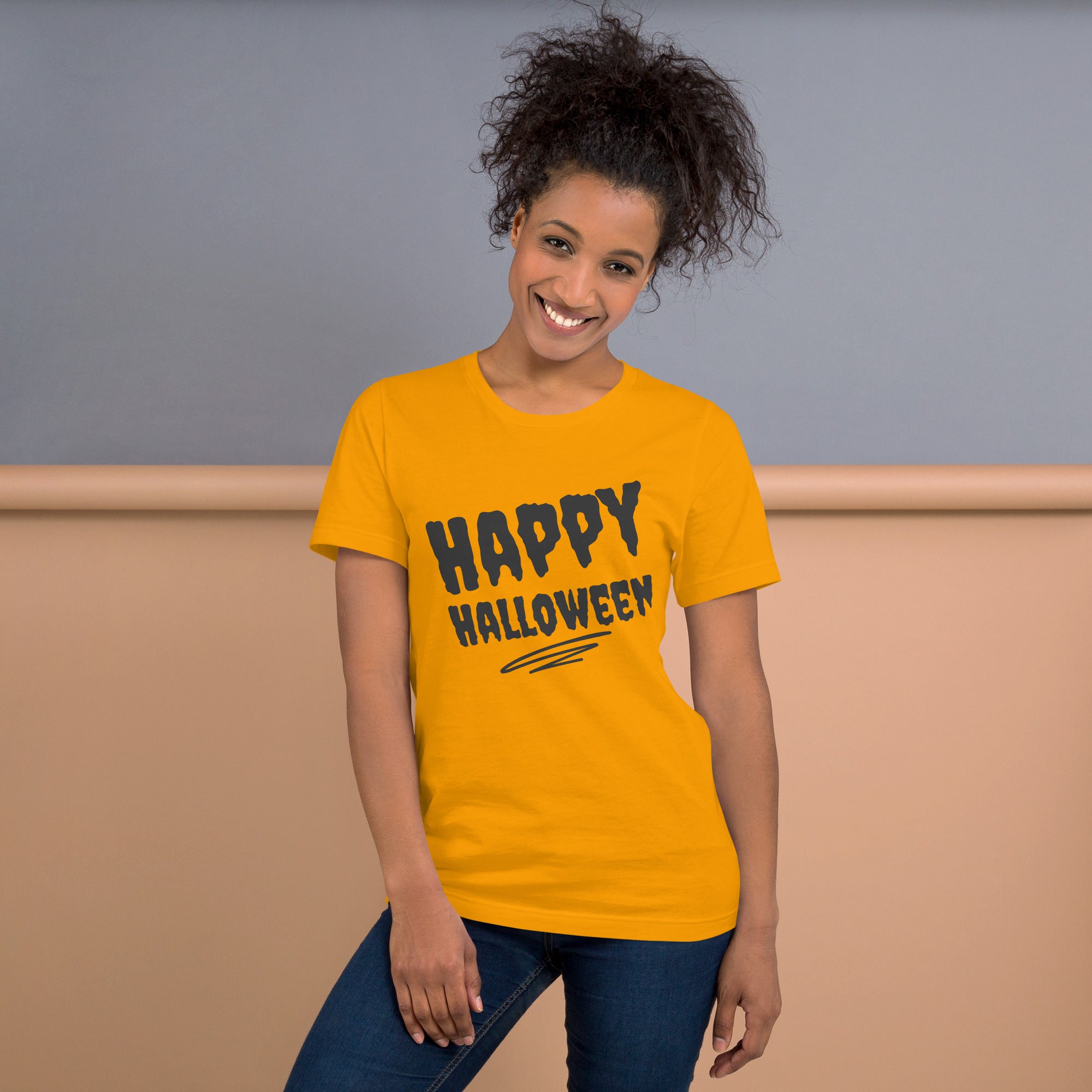 Unisex Staple T-Shirt - Happy Halloween