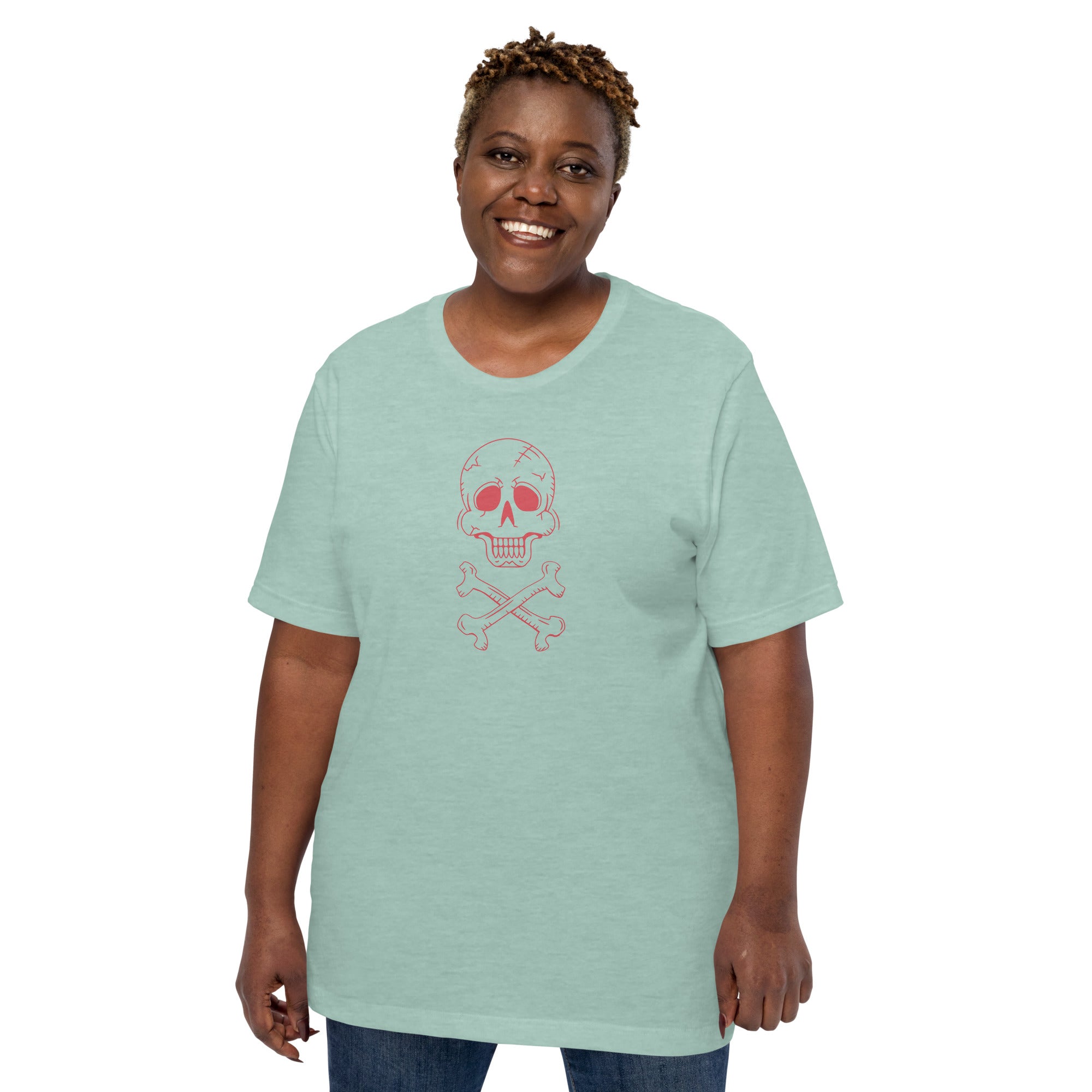 Unisex Staple T-Shirt - Halloween Skull Theme