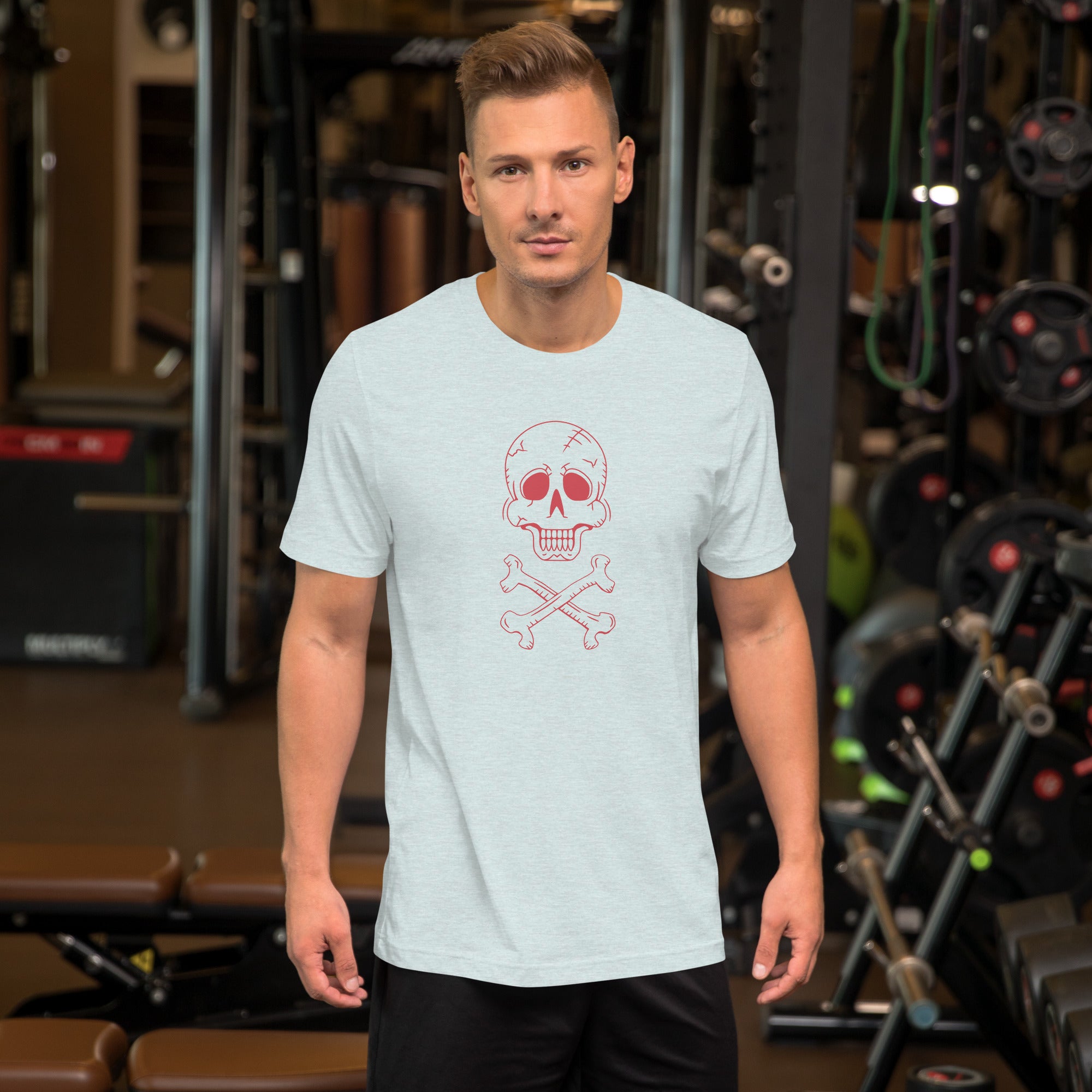 Unisex Staple T-Shirt - Halloween Skull Theme