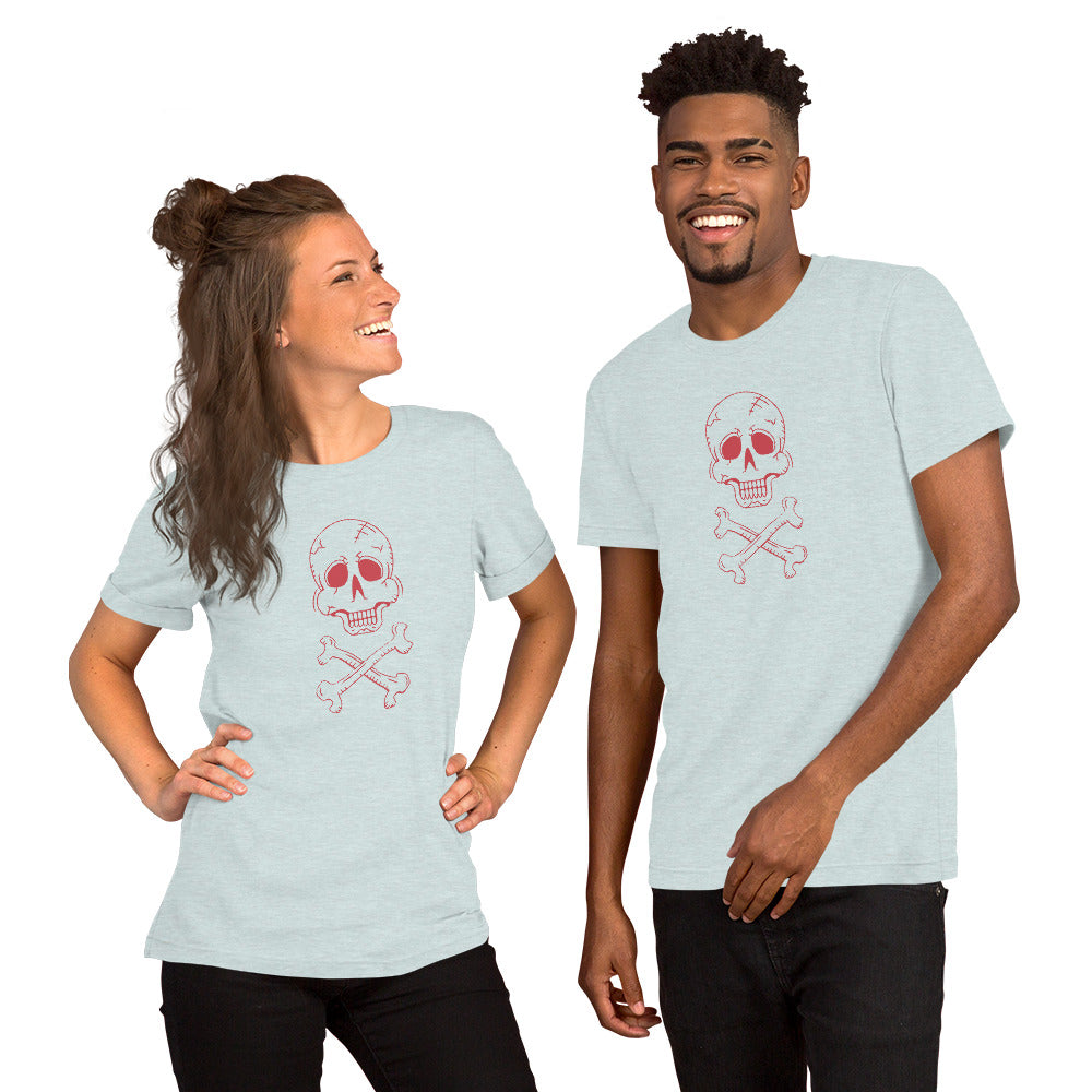 Unisex Staple T-Shirt - Halloween Skull Theme