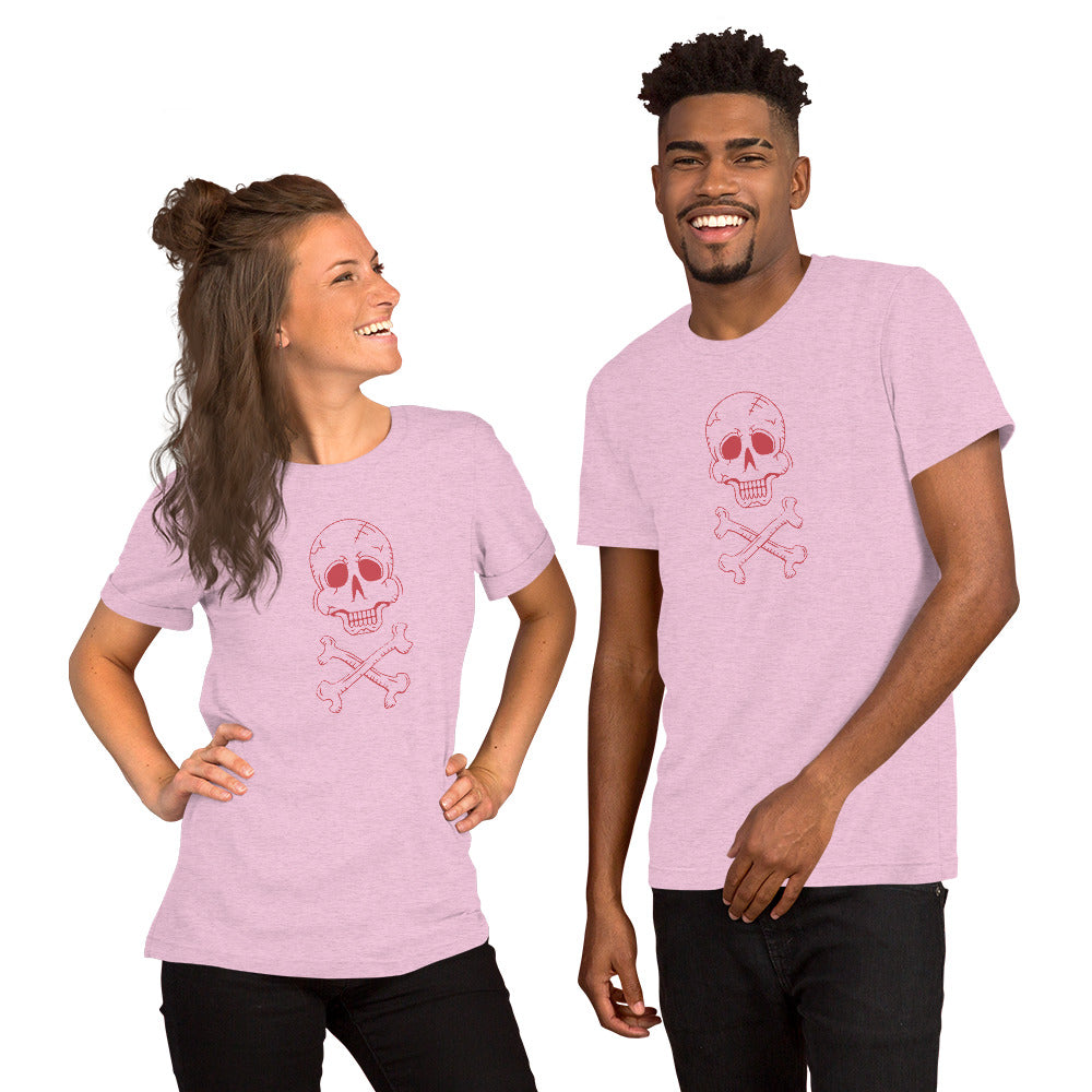 Unisex Staple T-Shirt - Halloween Skull Theme