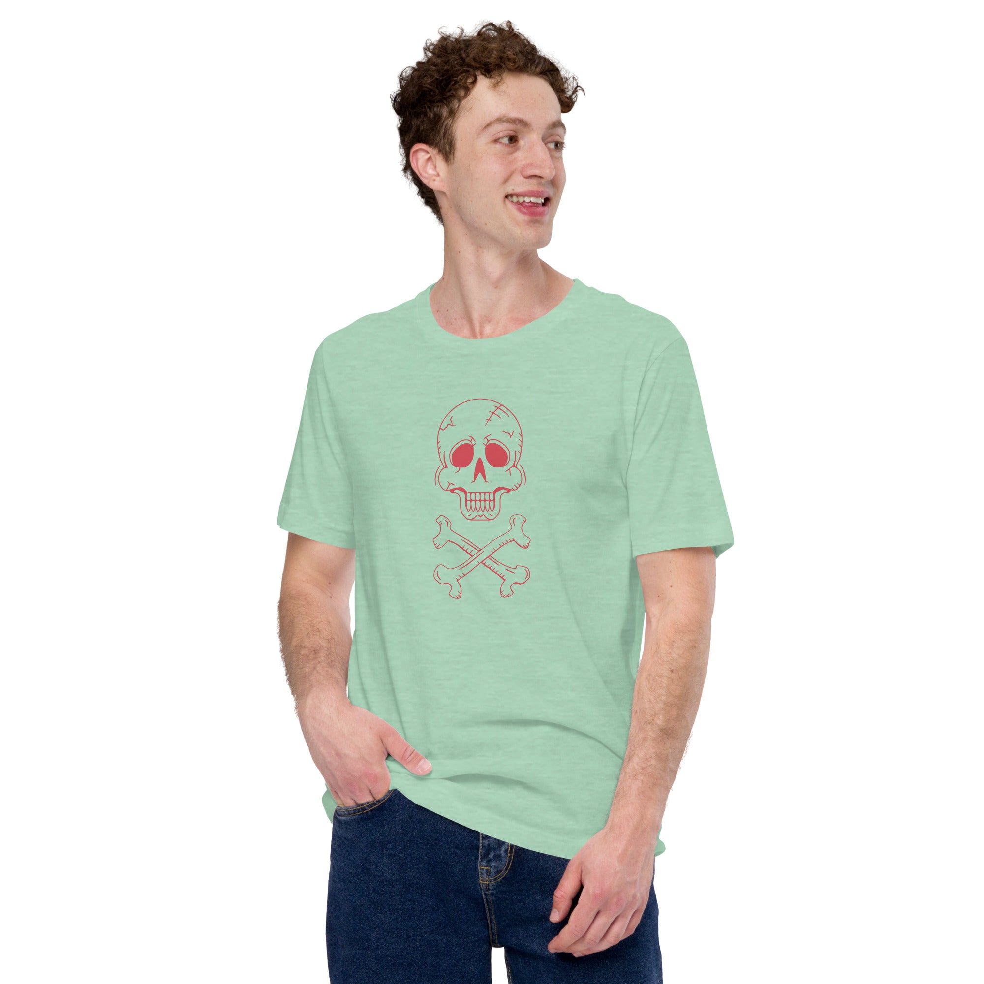 Unisex Staple T-Shirt - Halloween Skull Theme