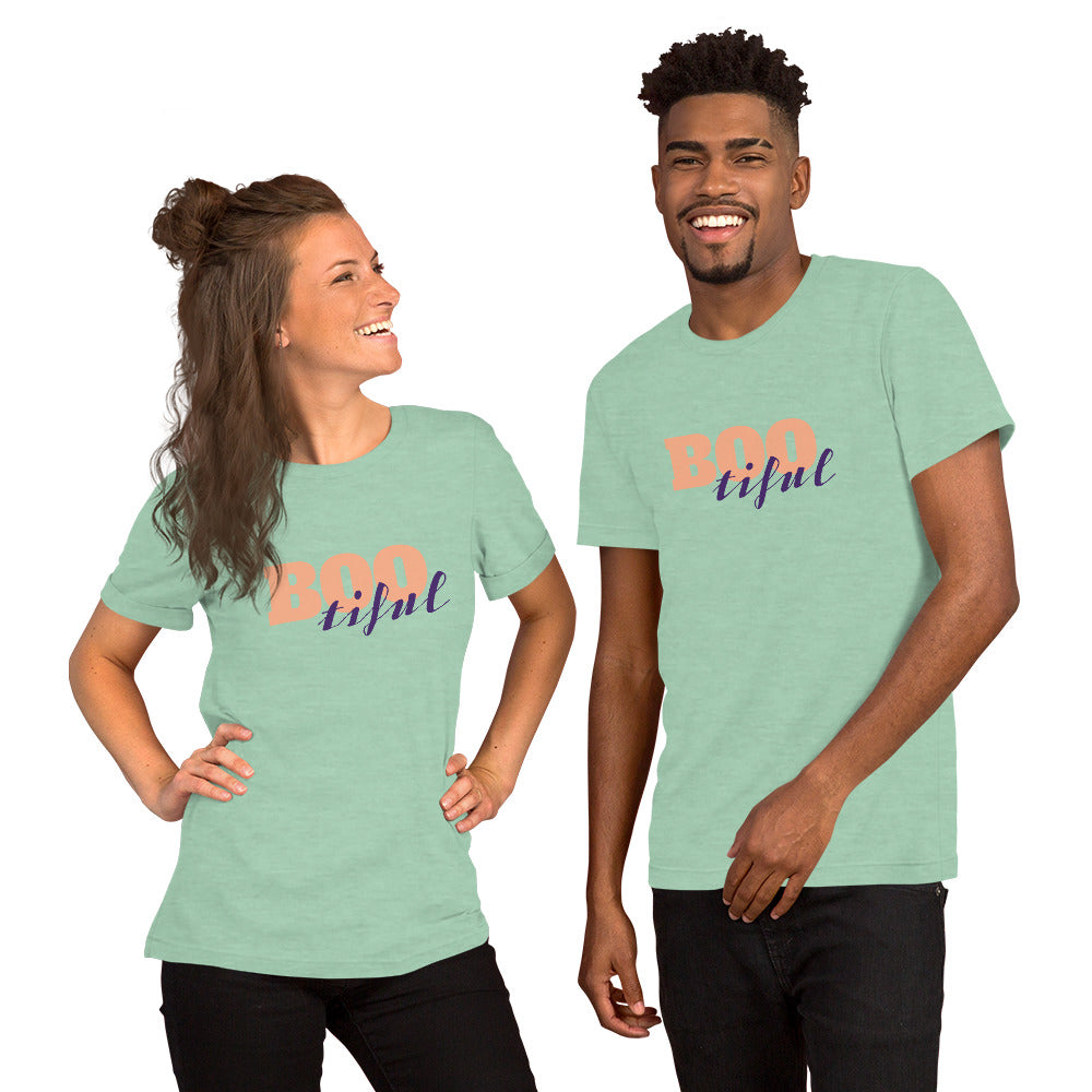 Unisex Staple T-Shirt - Halloween Puns “Bootiful”