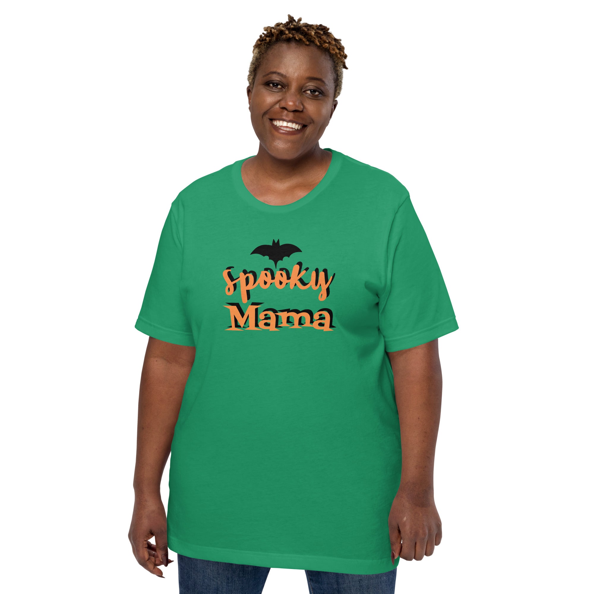 Unisex t-shirt Spooky Mama Slogan For Halloween