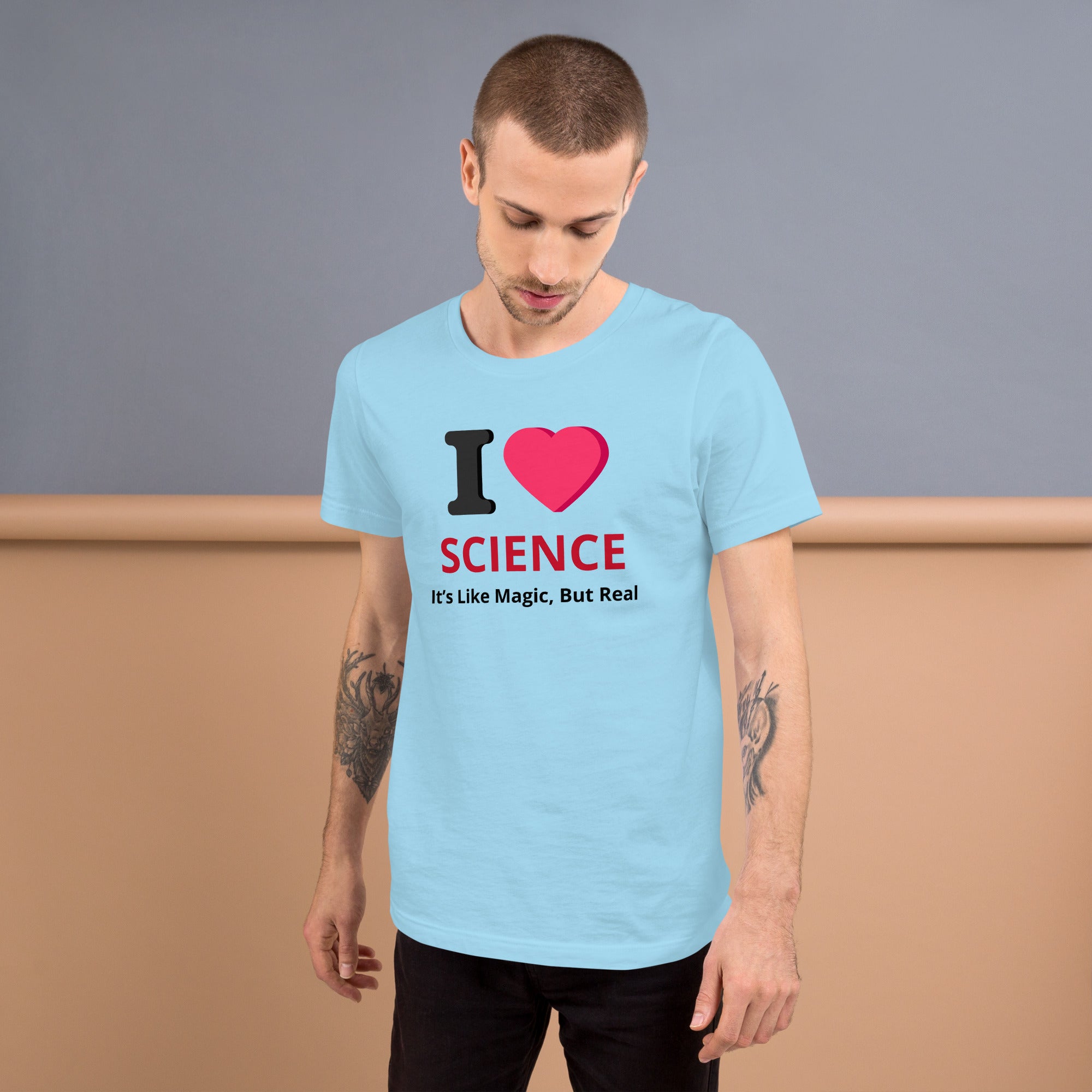 Unisex Staple T-Shirt - I Love Science