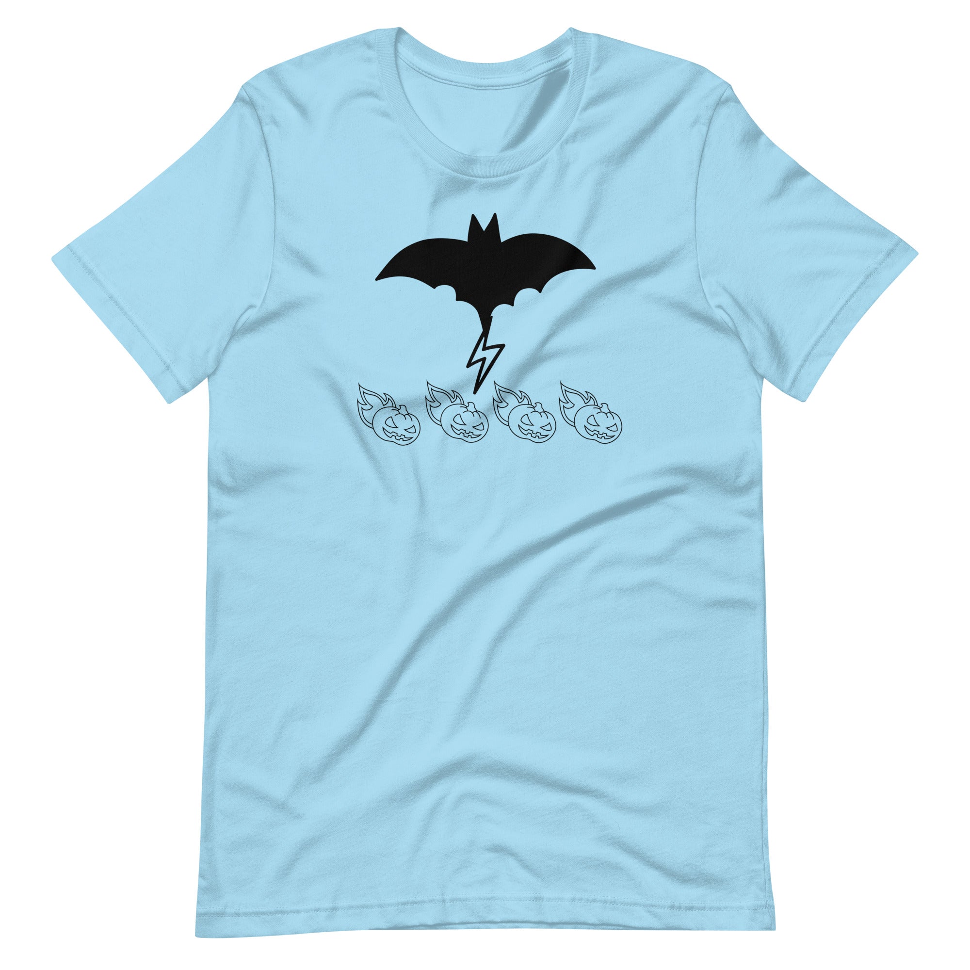 Unisex T-Shirt - Bat & Pumpkin Graphic