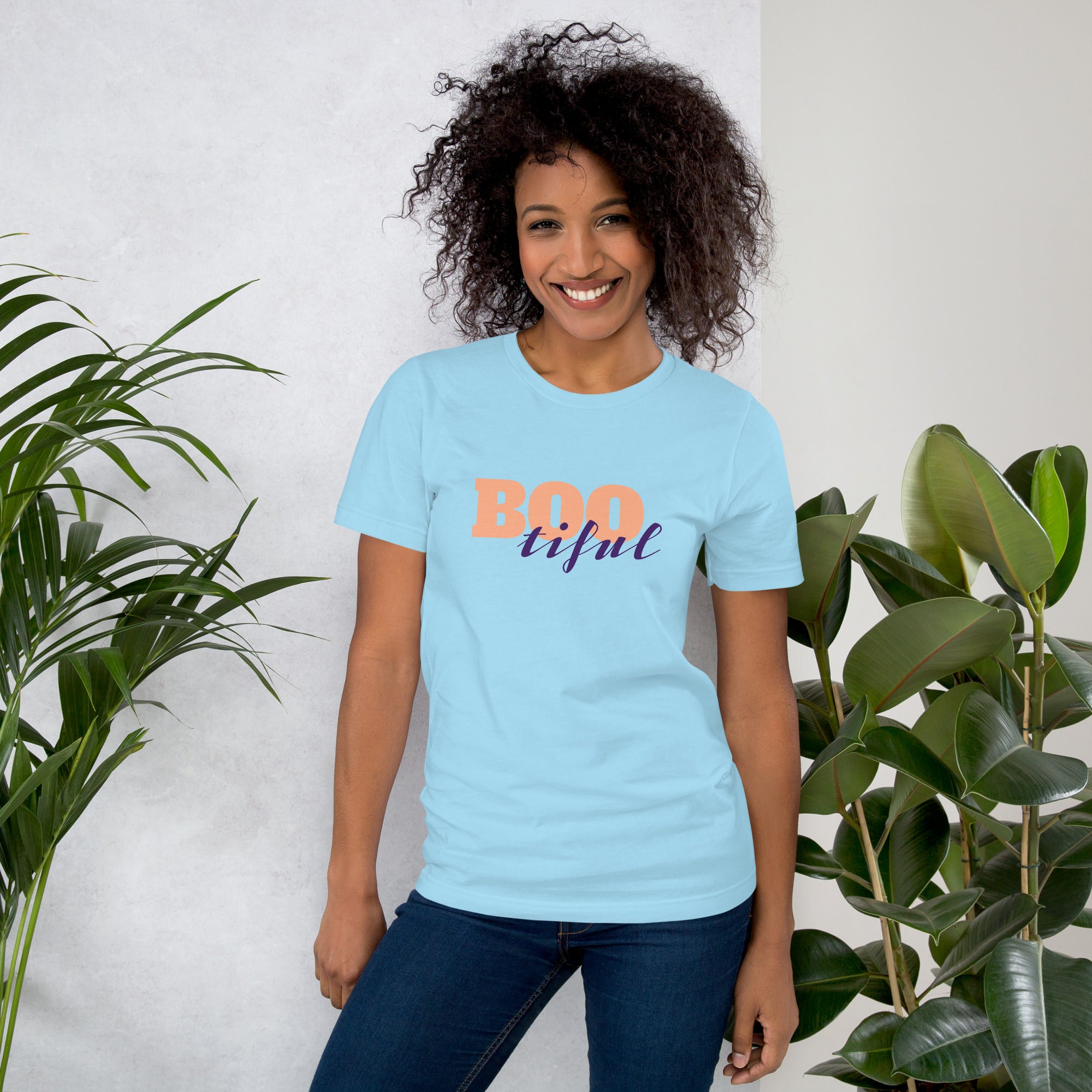 Unisex Staple T-Shirt - Halloween Puns “Bootiful”