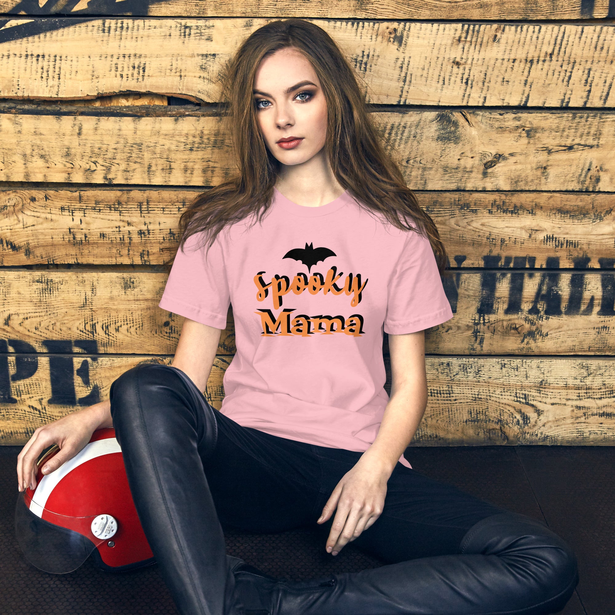 Unisex t-shirt Spooky Mama Slogan For Halloween