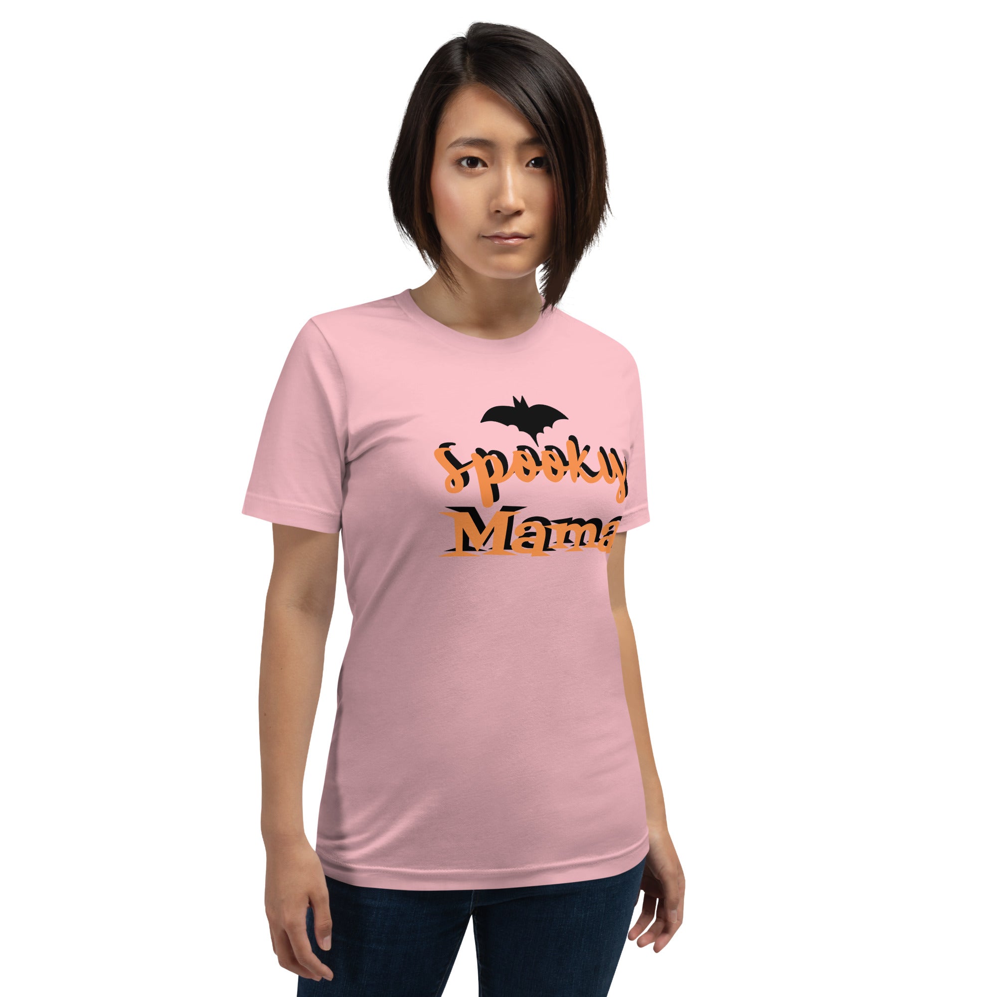 Unisex t-shirt Spooky Mama Slogan For Halloween