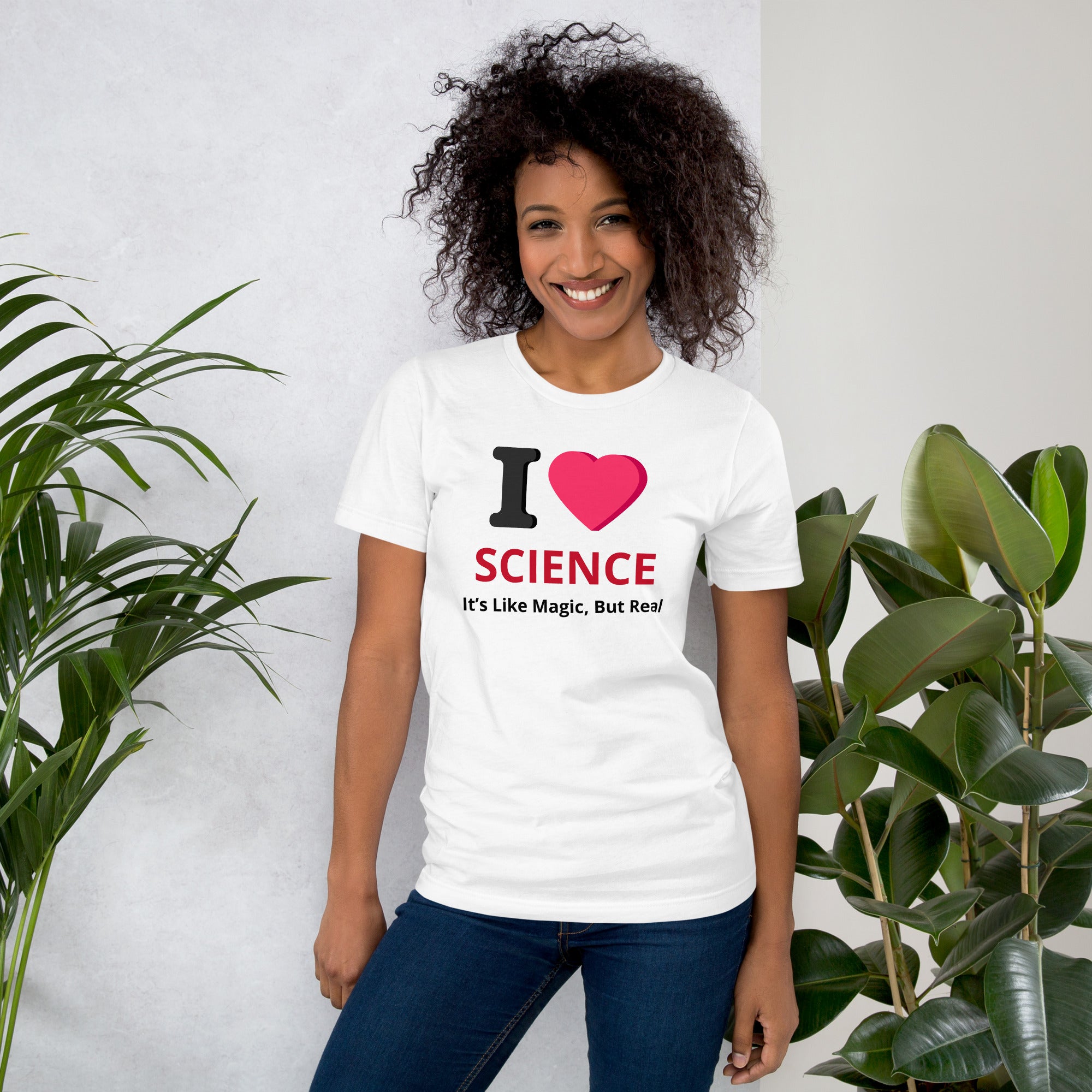 Unisex Staple T-Shirt - I Love Science