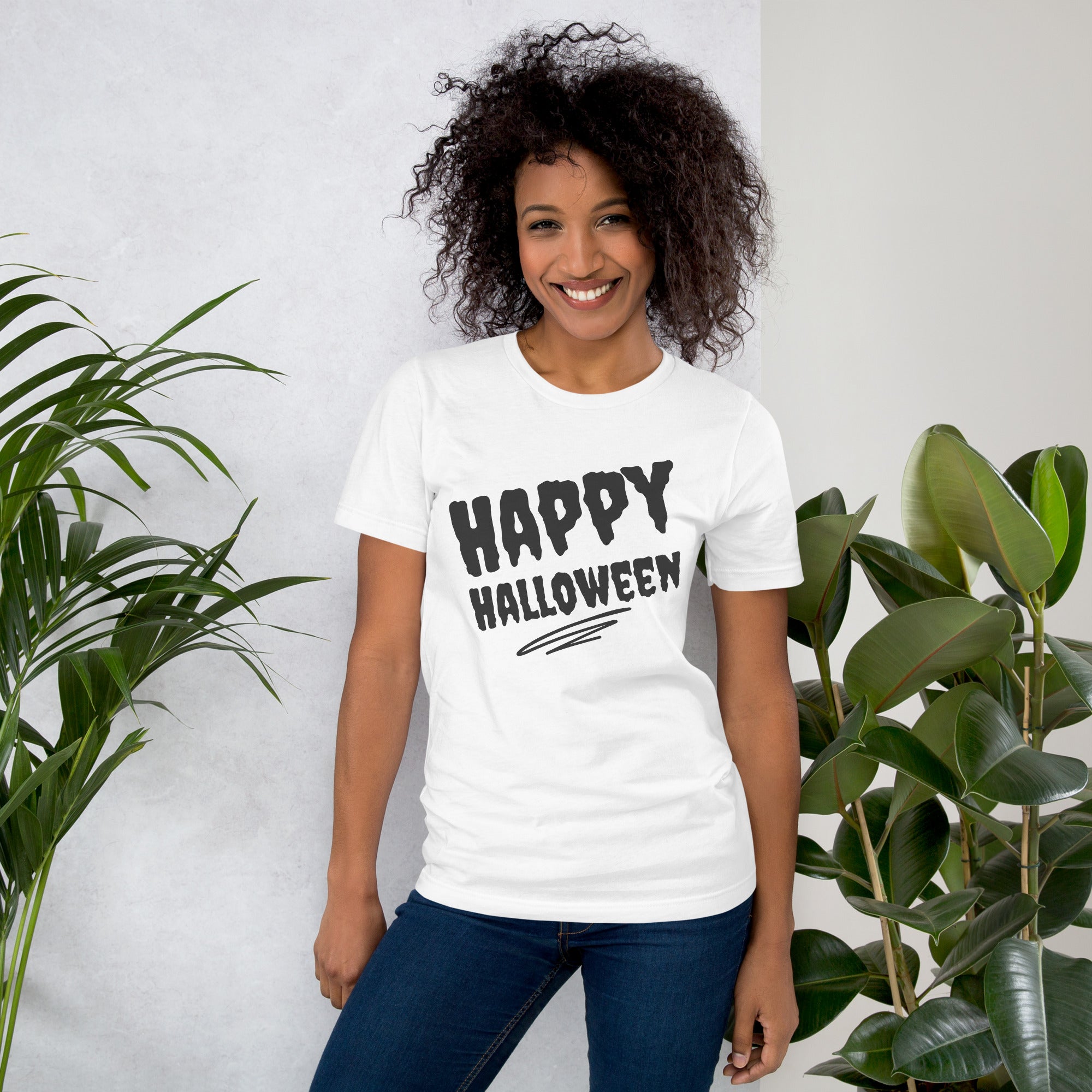 Unisex Staple T-Shirt - Happy Halloween