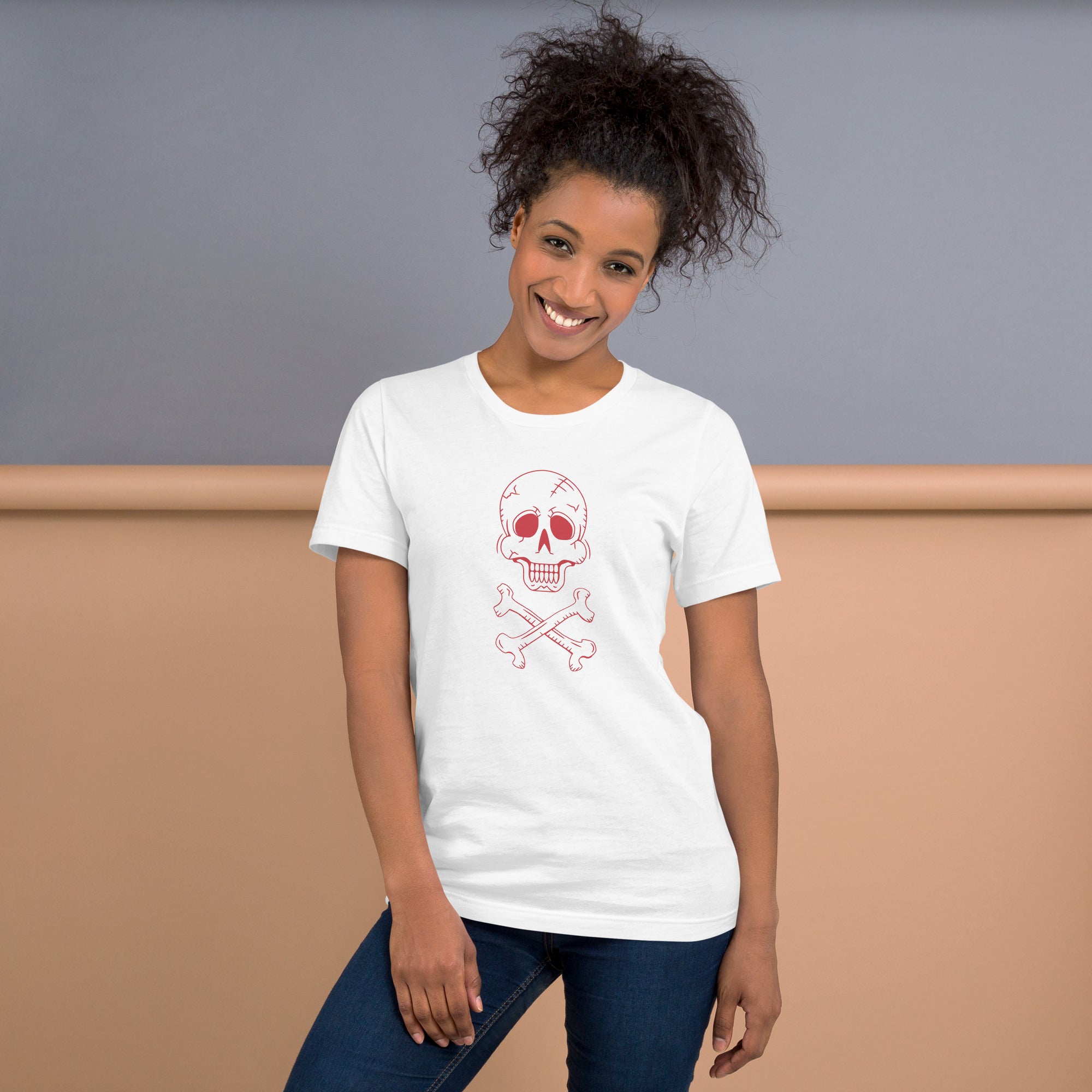 Unisex Staple T-Shirt - Halloween Skull Theme