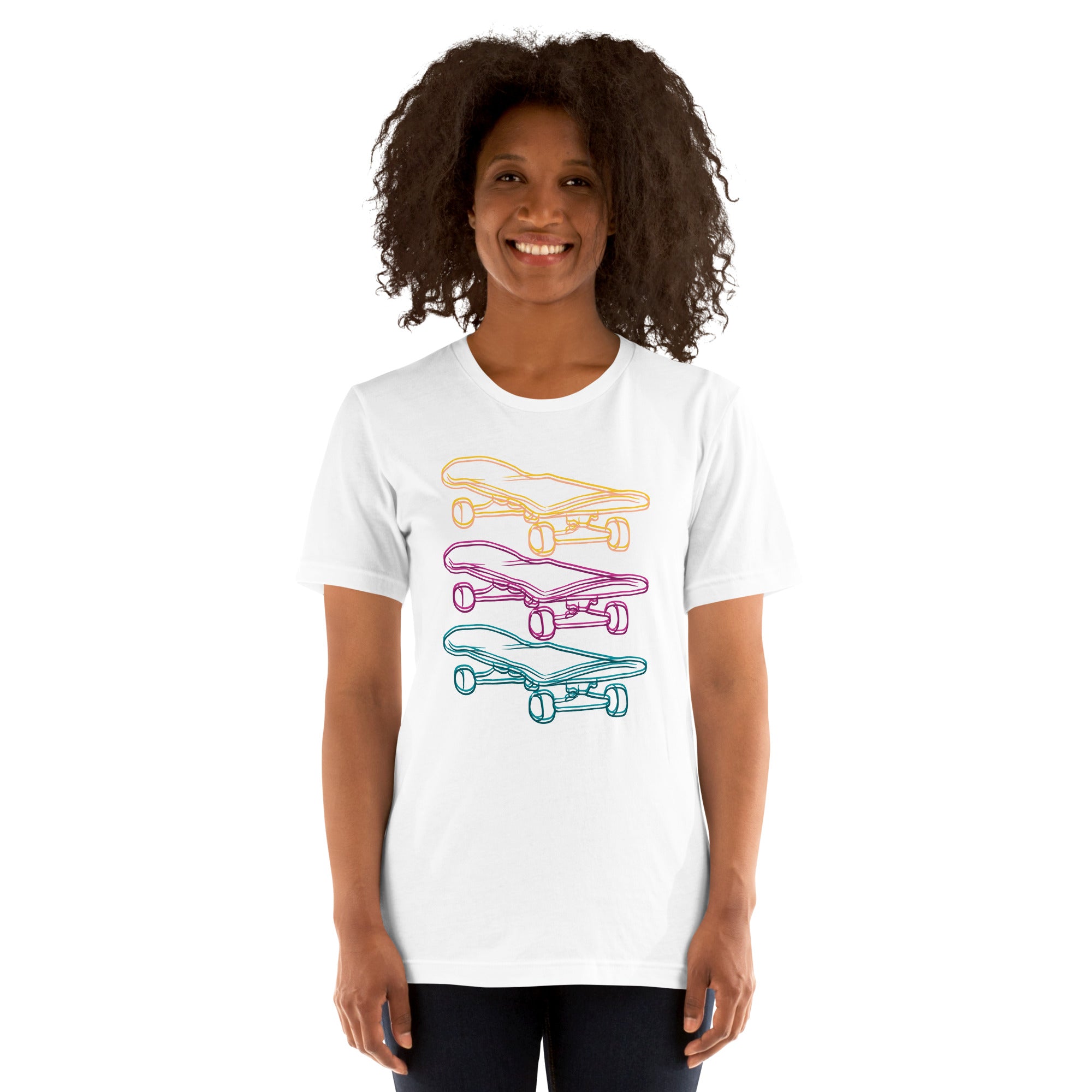 Unisex Staple T-Shirt - Skateboards Graphic