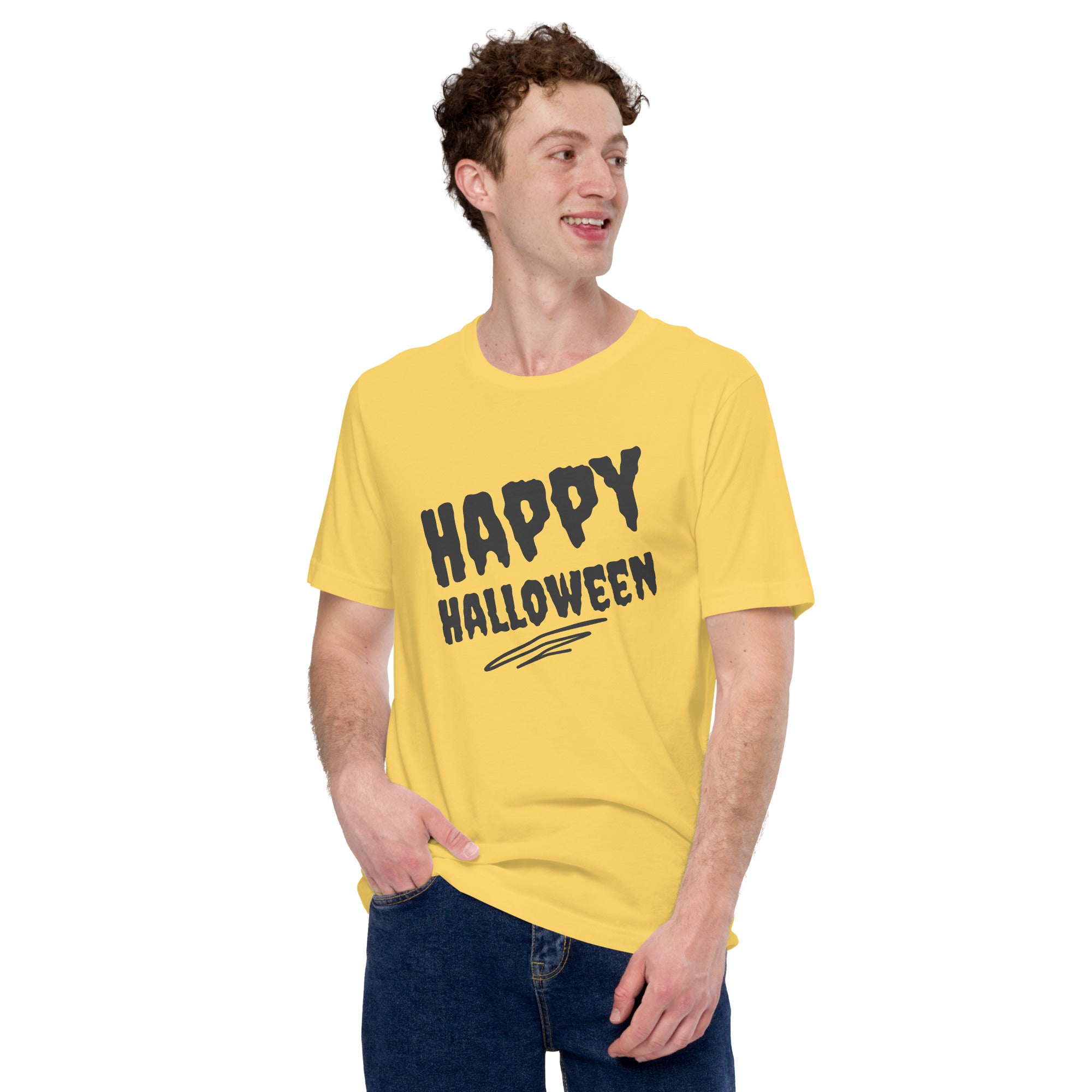 Unisex Staple T-Shirt - Happy Halloween