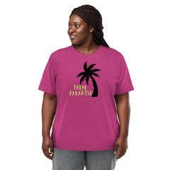 Unisex Tri-Blend Palm Paradise T-Shirt: Comfortable, Elastic & Durable