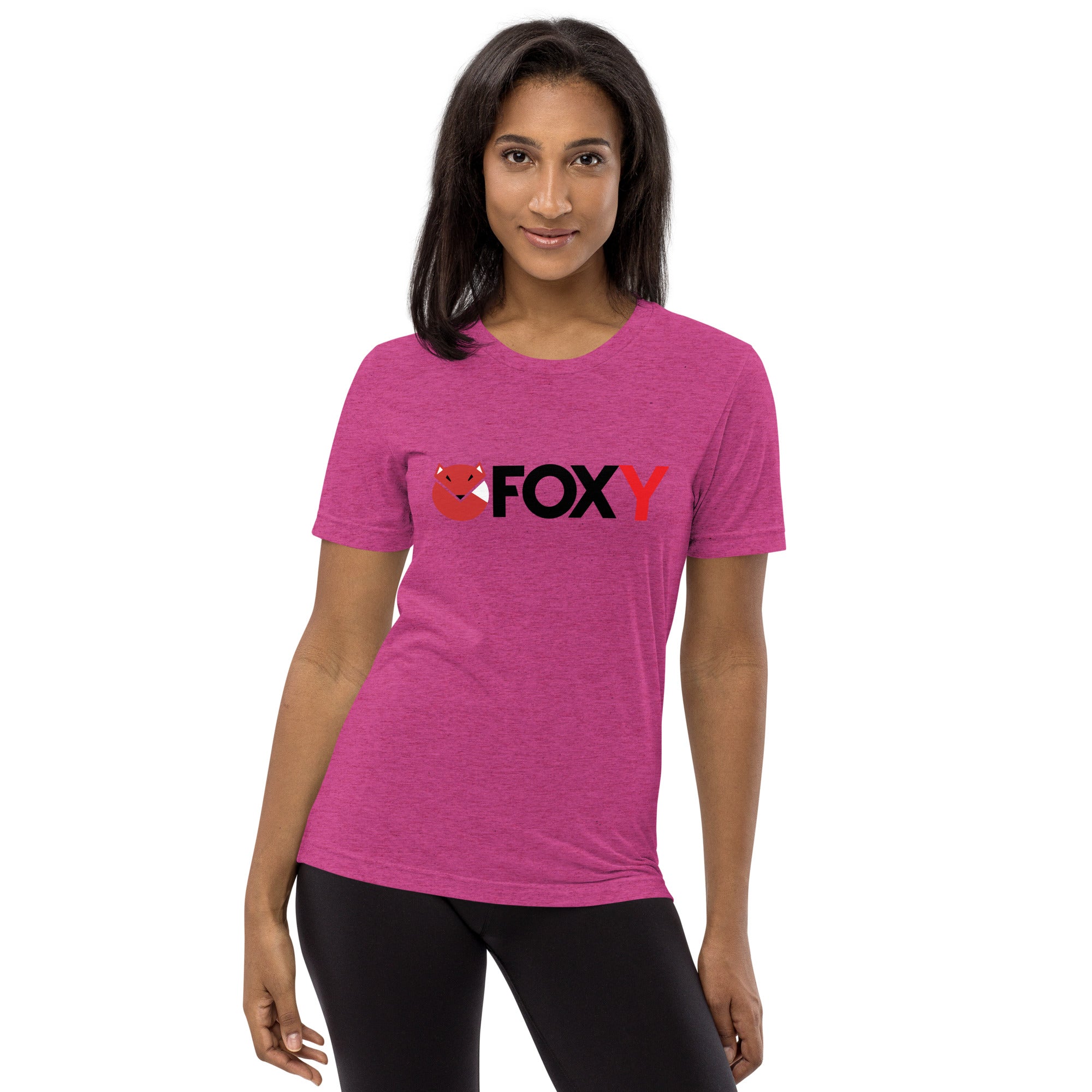 Unisex Tri-Blend Foxy T-Shirt: Comfortable, Elastic, Durable