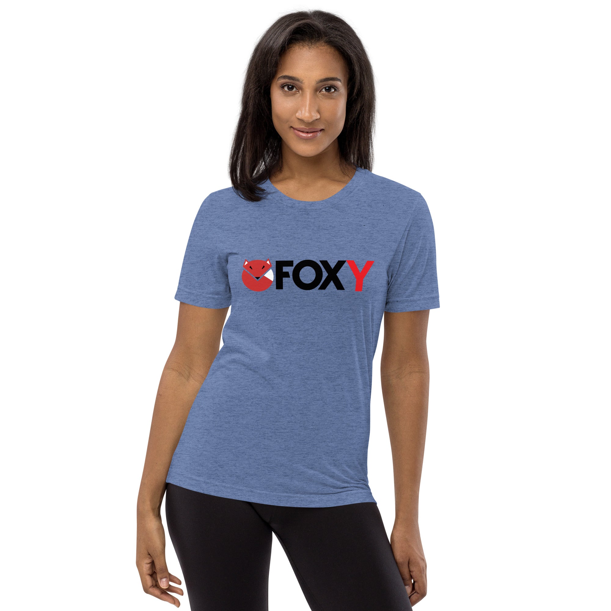 Unisex Tri-Blend Foxy T-Shirt: Comfortable, Elastic, Durable