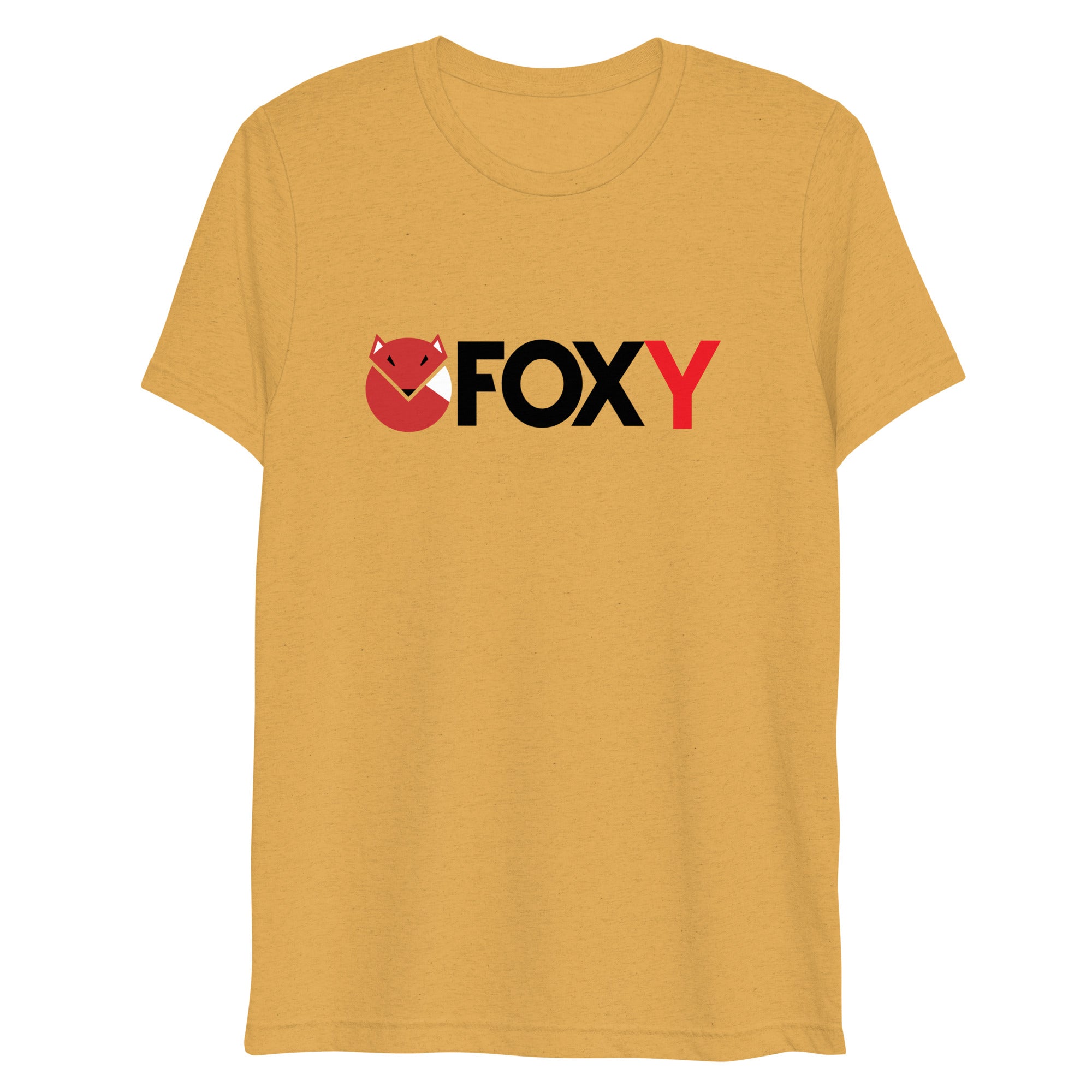 Unisex Tri-Blend Foxy T-Shirt: Comfortable, Elastic, Durable