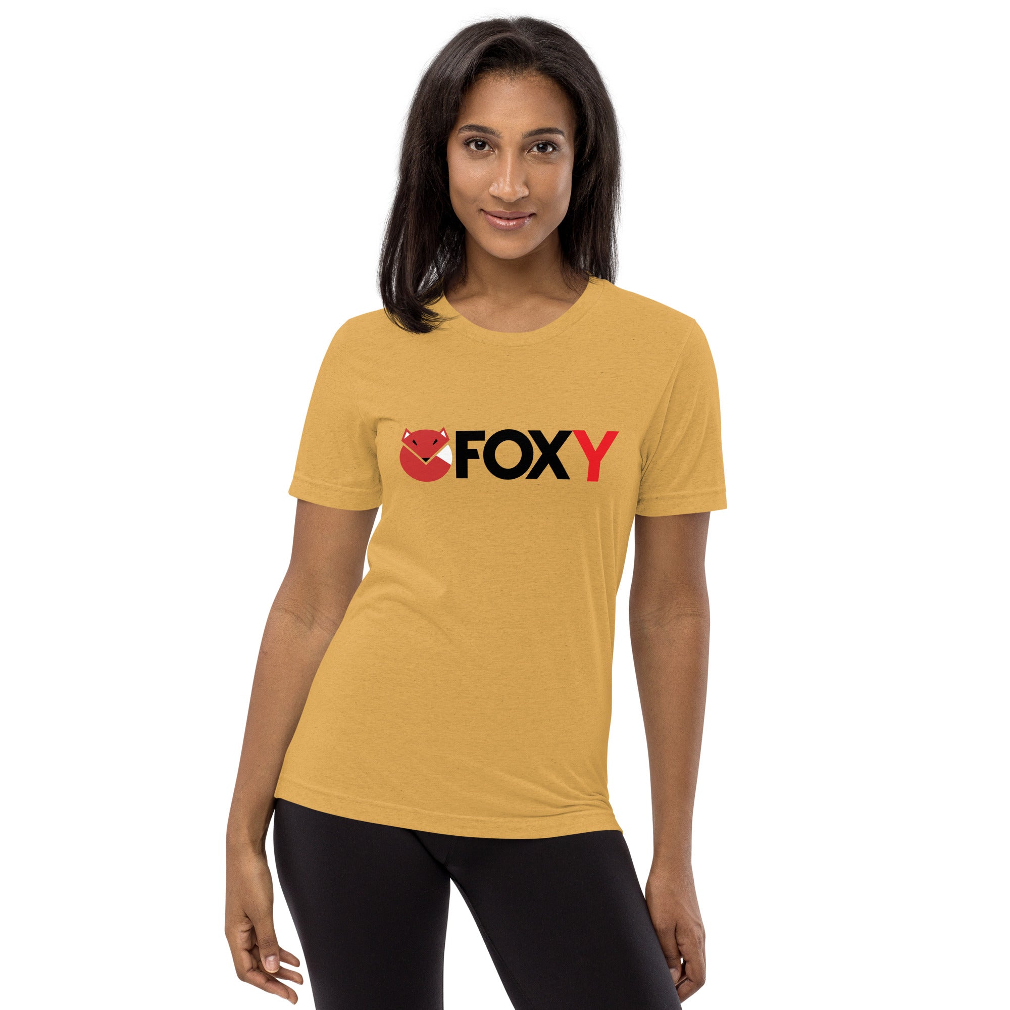 Unisex Tri-Blend Foxy T-Shirt: Comfortable, Elastic, Durable