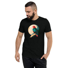 Unisex Tri-Blend Eagle Graphic T-Shirt: Comfortable, Elastic & Durable