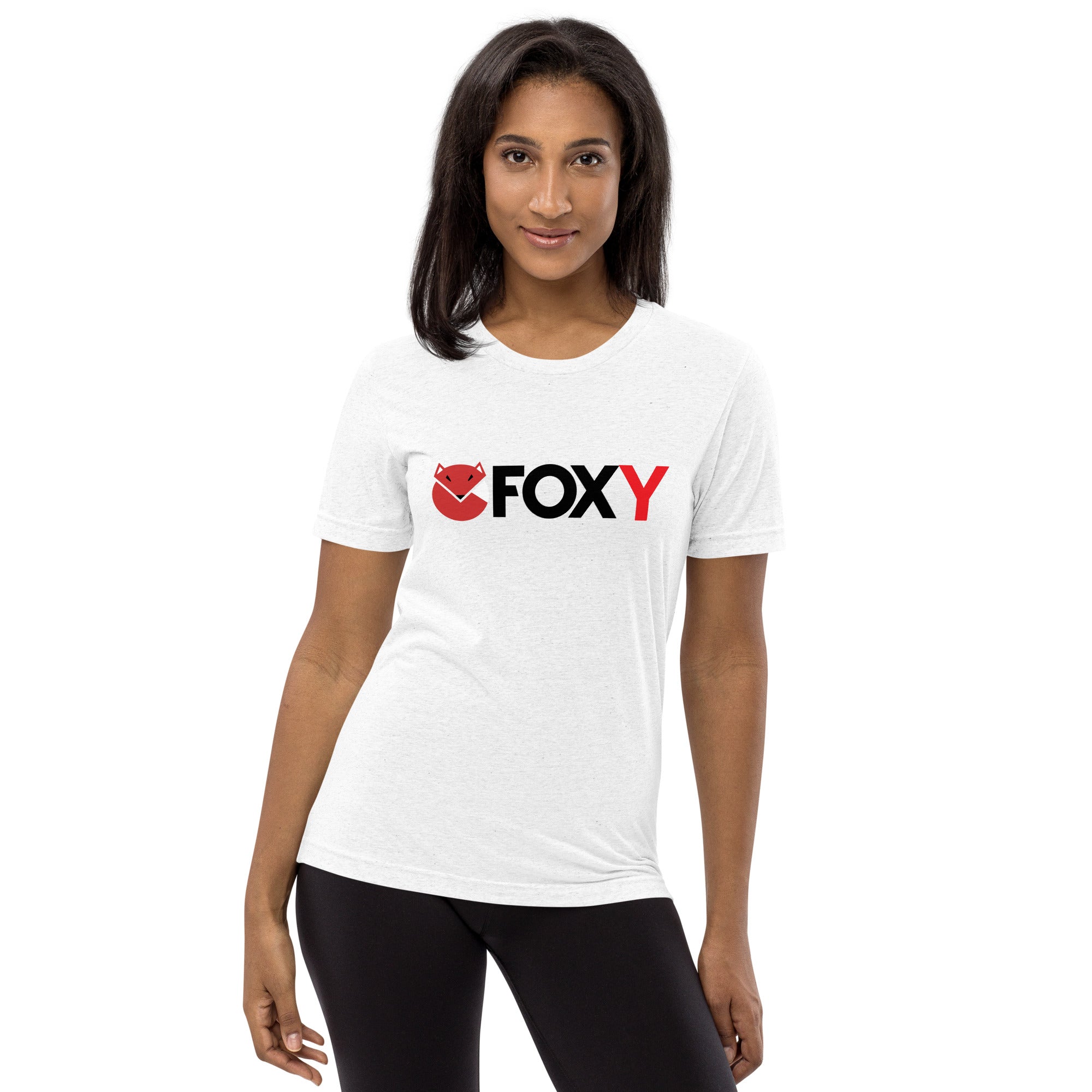 Unisex Tri-Blend Foxy T-Shirt: Comfortable, Elastic, Durable