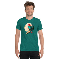 Unisex Tri-Blend Eagle Graphic T-Shirt: Comfortable, Elastic & Durable