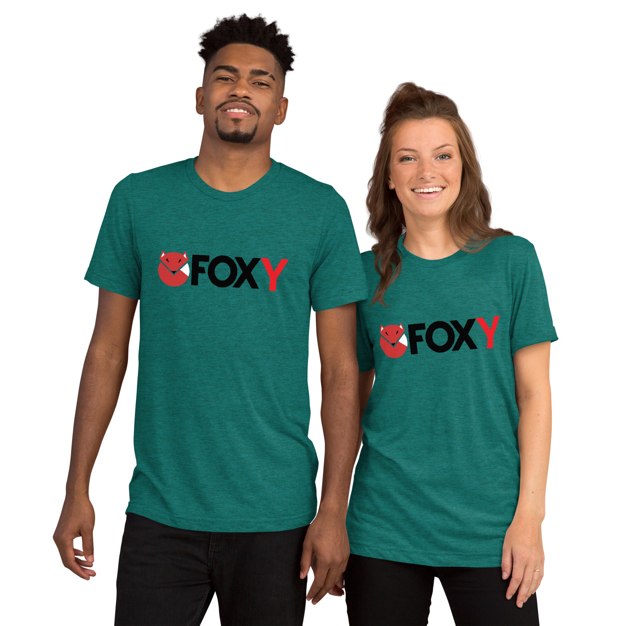 Unisex Tri-Blend Foxy T-Shirt: Comfortable, Elastic, Durable