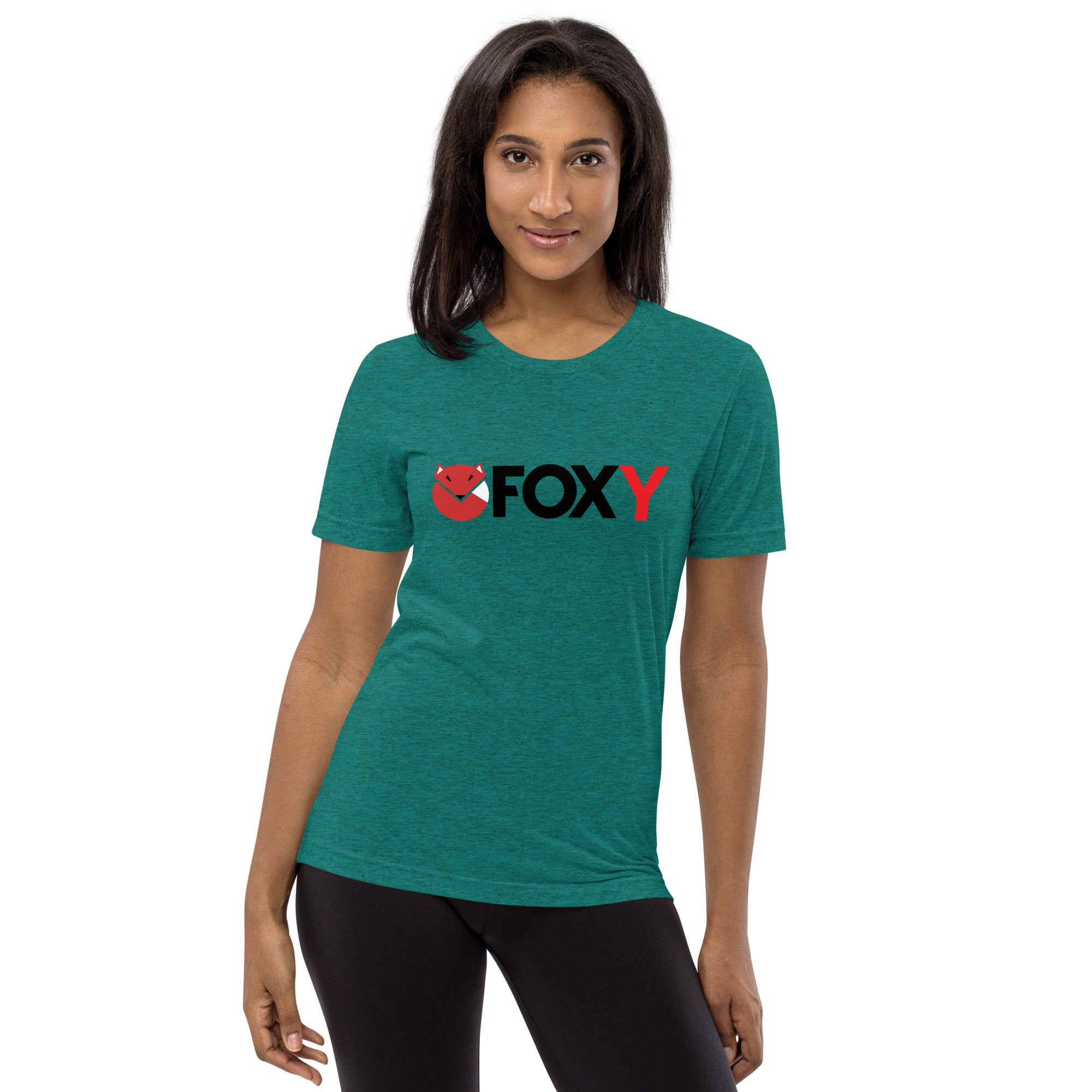 Unisex Tri-Blend Foxy T-Shirt: Comfortable, Elastic, Durable