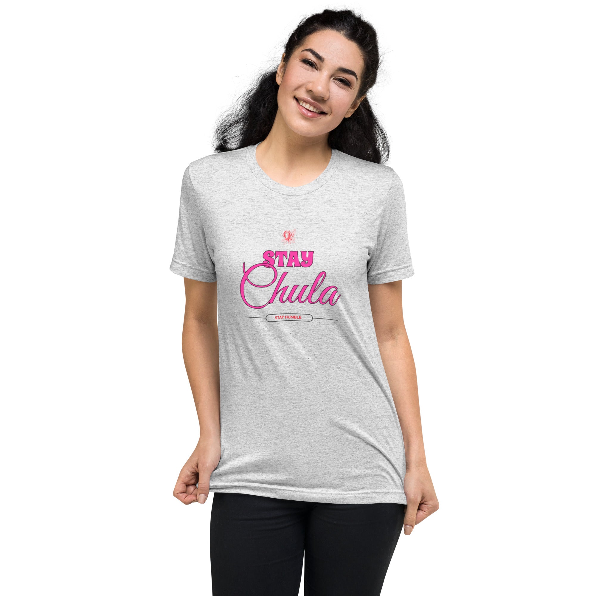 Stay Chula: Comfortable & Durable Tri-Blend T-Shirt