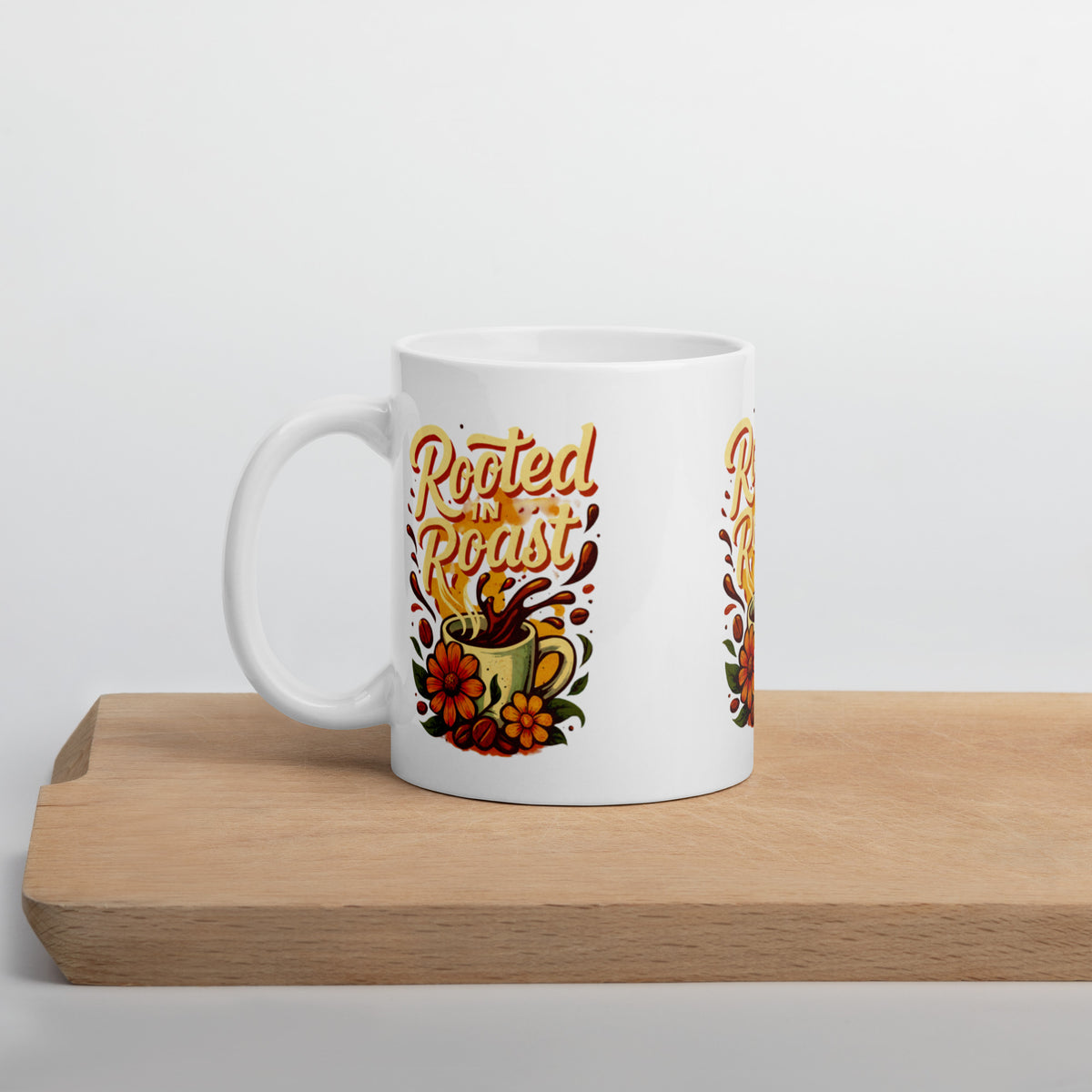 Rooted in Roast Ceramic Mug