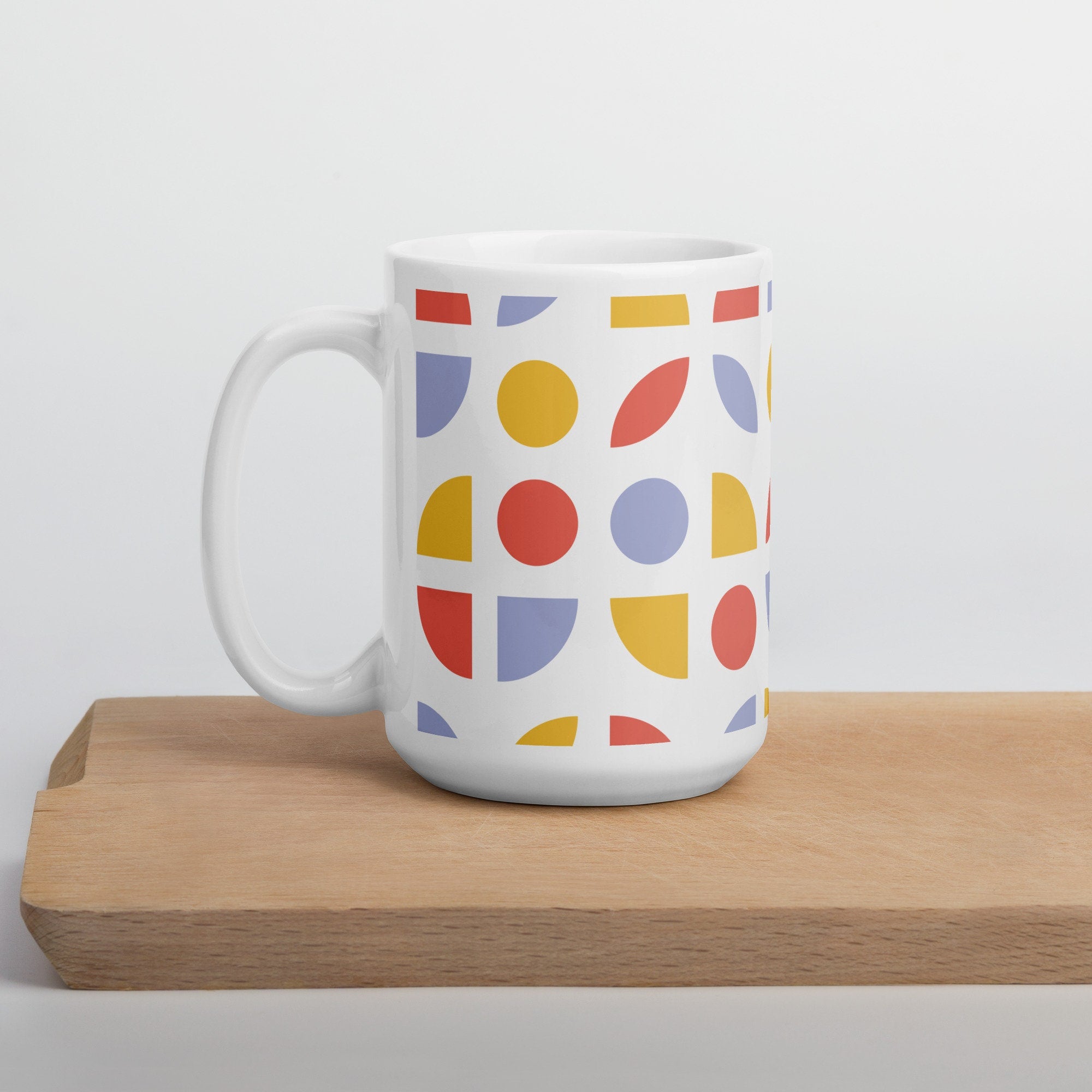 Abstract Design Ceramic Coffee Mug